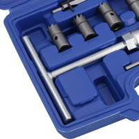 10pc Diesel Injector Seat Cutter / Cleaner Carbon Decarbonise Kit for Delphi Bosch