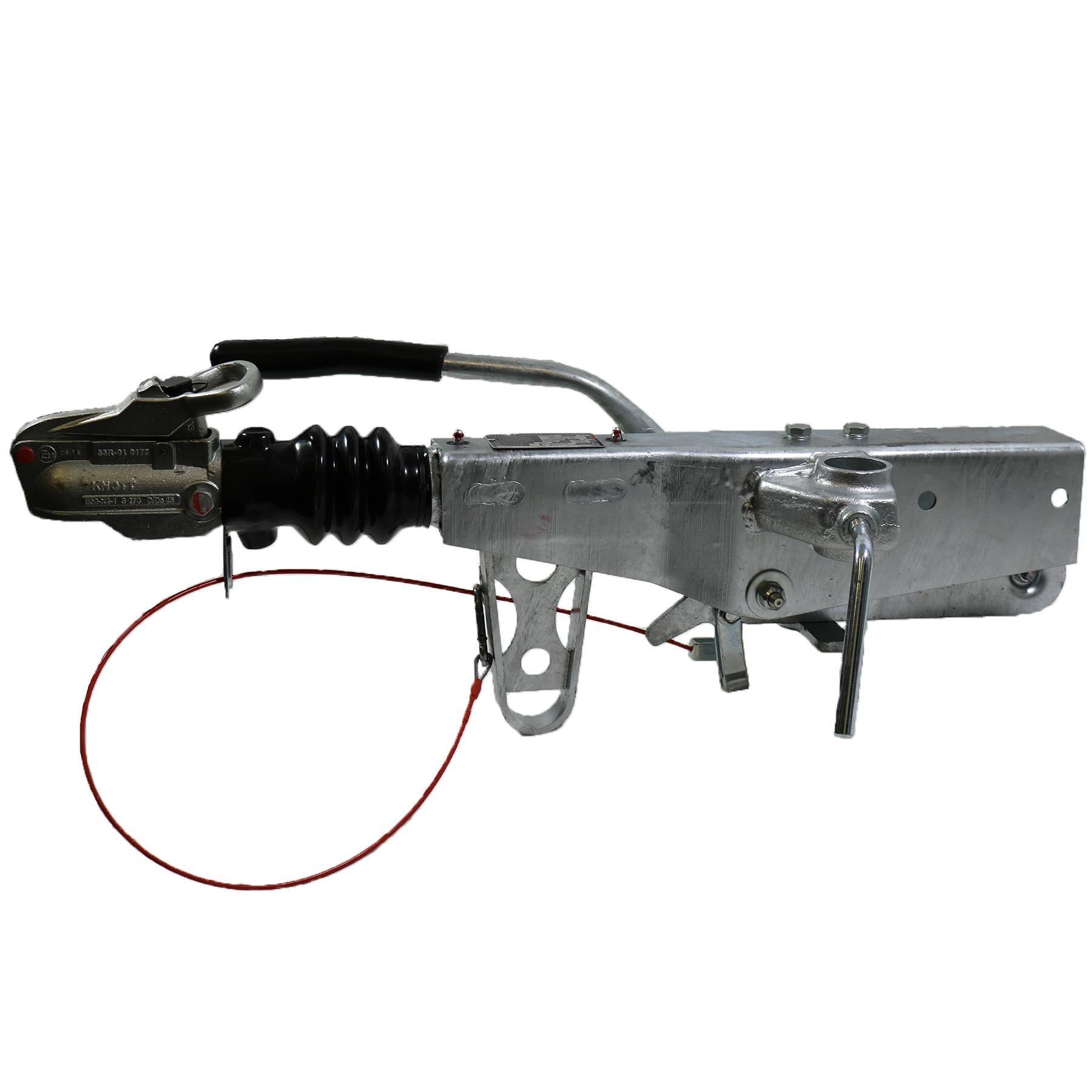 Trailer Braked Hitch Coupling Knott KRV20 1100kg to 2000kg 80mm Box Cast Lock