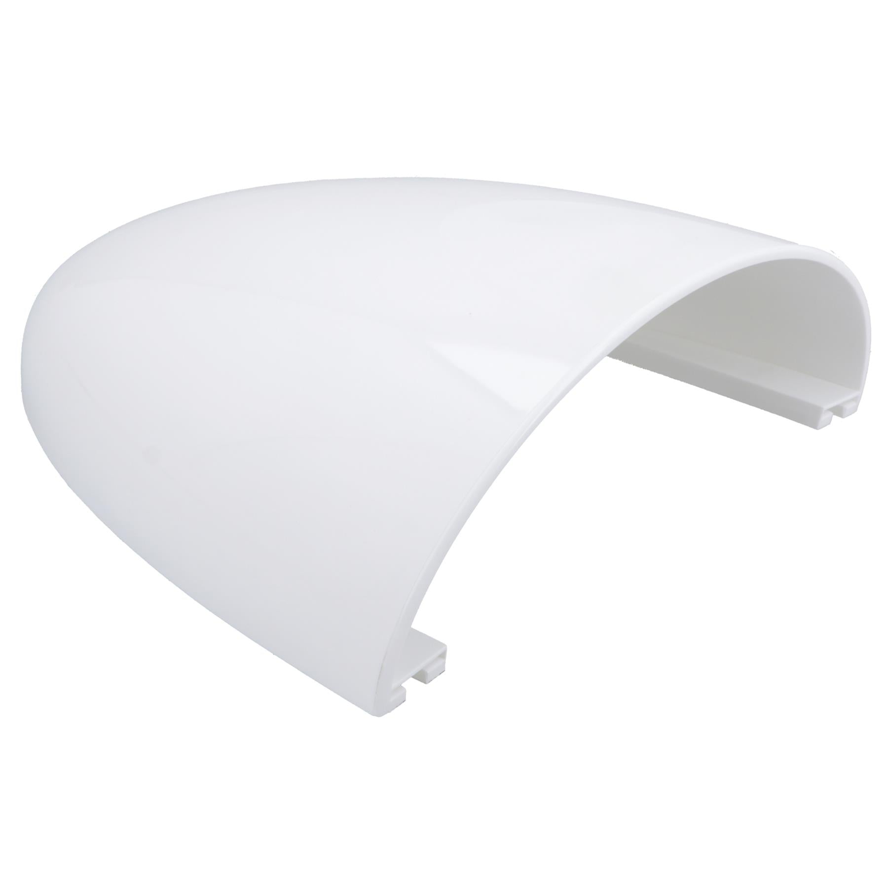 Clam Shell Ventilation Cover Boat Engine Air Vent Marine Drain Scoop 21x18cm