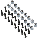 Pack of 16 M12 x 1.5 Wheel Studs And Nuts For 100mm PCD Trailer Hubs