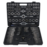 115pc Metric MM + Imperial UNF UNC Pipe Thread Tap and Die Rethreader Set