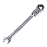 MM Metric Flexible Combination Ratchet Spanner Wrench Bi-Hex 12 Sided 72 Teeth