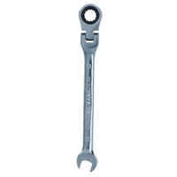MM Metric Flexible Combination Ratchet Spanner Wrench Bi-Hex 12 Sided 72 Teeth