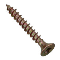 4mm x 30mm Countersunk Wood Chipboard Screw Fasteners PZ2 Drive