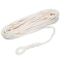 Spliced Polyester Anchor Warp Line 10mm x 30m with Thimble Boat Tackle Rope