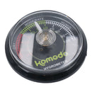 Reptile Mountable Analogue Humidity Hygrometer Gauge Monitor  Colour Coded