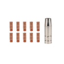 Cebora 130 & 110 / Snap On 130 1x Shroud / Nozzle &  Welding Tips
