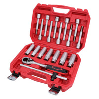 Shock Absorber Suspension Strut Nuts Remover + Installer 18pc Kit 1/2" Drive