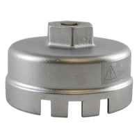 64.5mm 14 Flute Oil Filter Socket Remover Removal Tool For Toyota 3/8" Drive