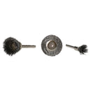 3pc Mini Rotary Steel Brush Metal Cleaning Polishing Set Suitable for Dremel