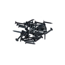 124pc Nail Assortment Flat and Domed Head Panel Pins Carpentry Wood Plasterboard