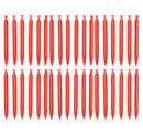 36pc Heavy Duty Plastic Tent Awnings Marquees Pegs For Camping 220mm Long