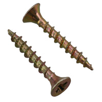 3.5mm x 25mm Countersunk Wood Chipboard Screw Fasteners PZ2 Drive