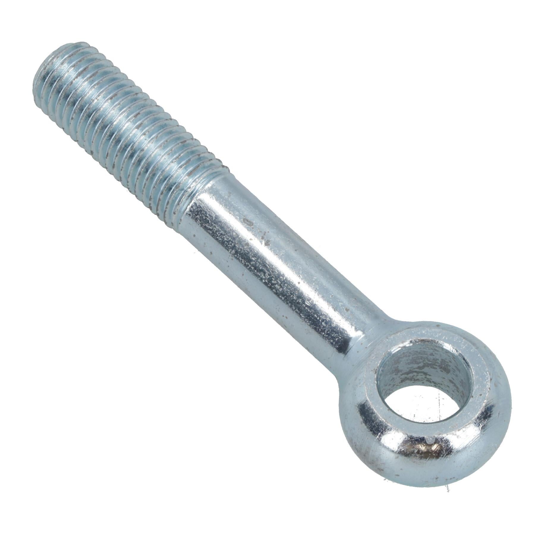 M12 80mm Eye Bolt Single Bolt Zinc Plated Threaded Rings DIN444 Catenary Wire