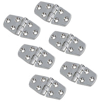 Polished Door Hinge Stainless Steel 76mm x 38mm 316 Marine Cabin Hatch