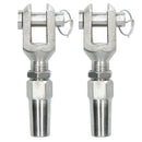DIY Wire Rope Cable Fitting Swageless Rigging End Fitting Stainless Steel 316