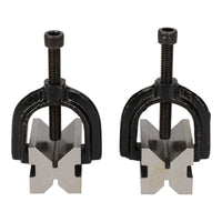 Precision V Block & Clamp 41mm Holding Grip Parallel Lathes Milling Drilling