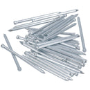 124pc Nail Assortment Flat and Domed Head Panel Pins Carpentry Wood Plasterboard
