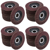 Type 29 Premium Flap Grinding Sanding Discs 80 Flaps 40 Grit Coarse 115mm