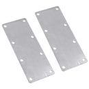 500KG Mounting Plate (Pair) 8 Hole Suspension Unit Welding Weld On Plate
