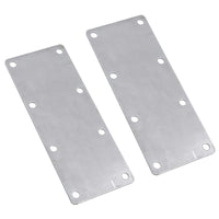 500KG Mounting Plate (Pair) 8 Hole Suspension Unit Welding Weld On Plate