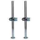 2 PACK 34mm Prop Drop Stand 600mm Long for Trailer Jockey Leg & Clamp