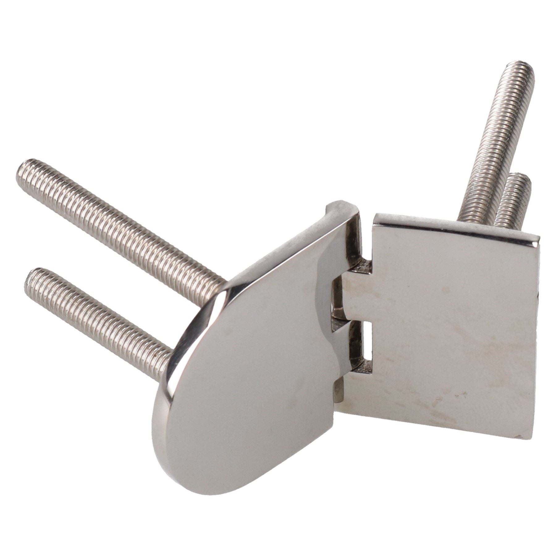 Locker Door Hatch Hinge Marine Stainless Steel for Boat Motorhome Polished