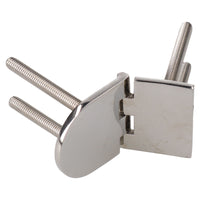 Locker Door Hatch Hinge Marine Stainless Steel for Boat Motorhome Polished