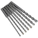 SDS Plus Metric Drill Bit Set 5 – 12mm for Bricks, Concrete Tungsten Carbide 7pc