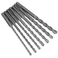 SDS Plus Metric Drill Bit Set 5 – 12mm for Bricks, Concrete Tungsten Carbide 7pc