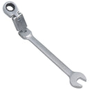 Metric Double Jointed Flexi Ratchet Combination Spanner Wrench 72 Teeth