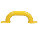 250mm Steel Safety Grab Pull Handle For Trailers Trucks Yellow Coated Finish