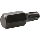 T20 – T60 Torx Star Male Bits With 10mm Shank 30mm or 75mm Length