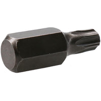 T20 – T60 Torx Star Male Bits With 10mm Shank 30mm or 75mm Length