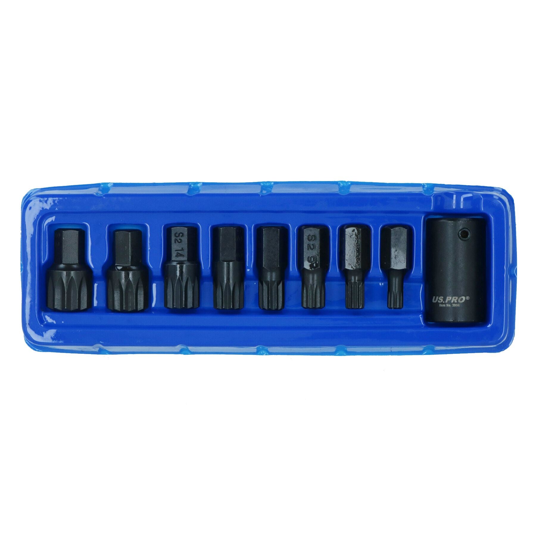 Impact Impacted Spline Bits Sockets with 1/2in Drive Bit Holder M6 – M ...