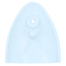 Air Vent Scoop Drain Cover Clamshell Shell Shaped White 56x50x12mm