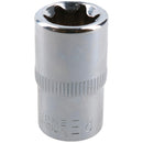 Female Torx Socket Star Bit Standard External Chrome Vanadium