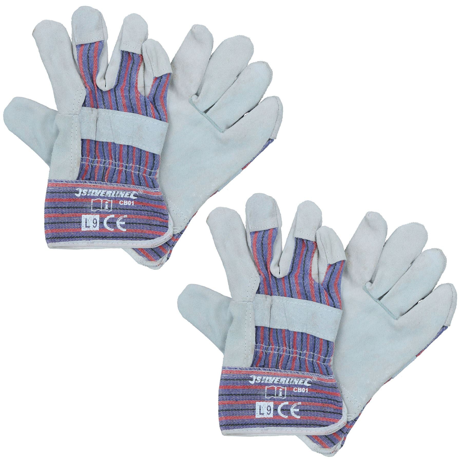 Large Rigger Work Wear Gloves Gardening Construction hand Protection