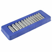 1/4" Drive Torque Wrench 5 - 25 Nm + Metric 6 Sided Deep Sockets 4 - 14mm