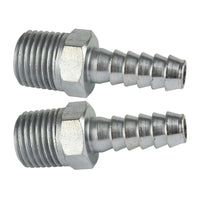 1/4" BSP Thread Fitting with Hose Tail for 3/16" 1/4" 5/16" 3/8" 1/2" Pipe Hose