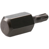 T20 – T60 Torx Star Male Bits With 10mm Shank 30mm or 75mm Length