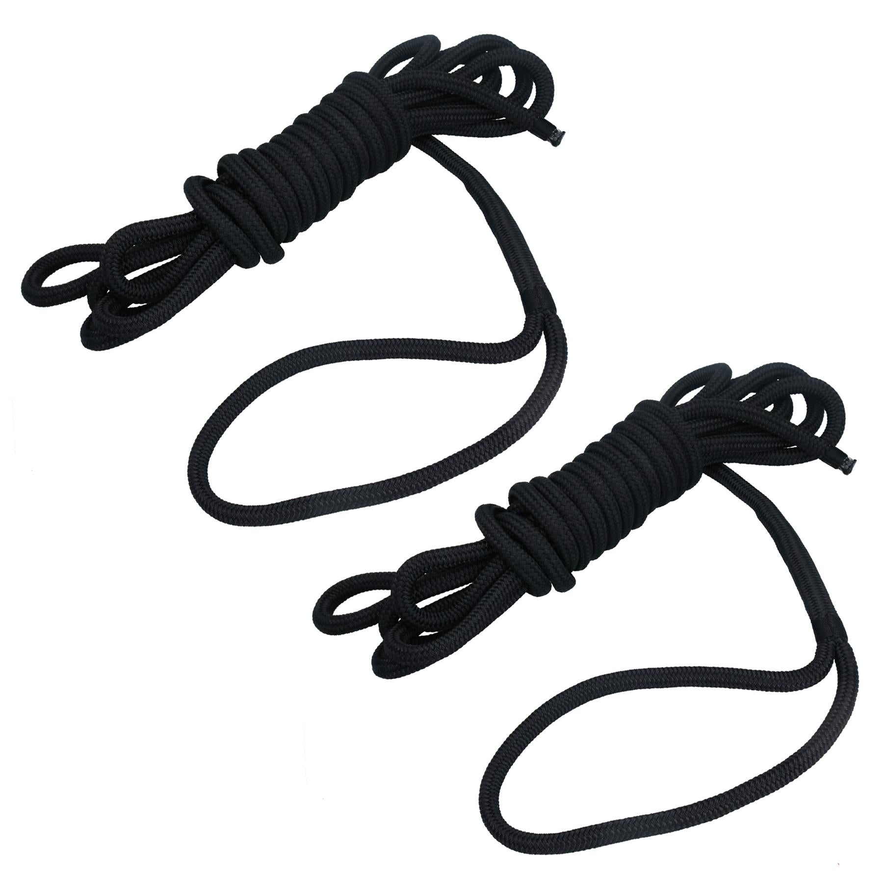 Spliced Premium Mooring Line 12mm x 10m Braided Boat Dock Rope Warp