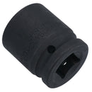 Metric Shallow Impact Impacted European Style Socket 3/4" Drive 6 Sided
