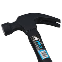 Curved Claw Hammer with Fibreglass Handle Nail Screw Remover 8oz 16oz 20oz