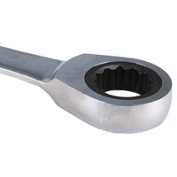 24mm Ratchet Combination Spanner Metric Wrench 72 Teeth Ring Open Ended