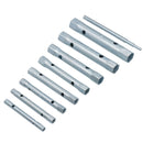Metric Box Spanner Wrench Bar Tube Tubular 8pc Spark Plug Set TE069