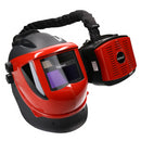 Airfed Auto Darkening Welding & Grinding Flip Mask Helmet System Weltek