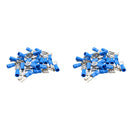 Male Female Electrical Cable Wire Spade Terminals Crimps Connectors