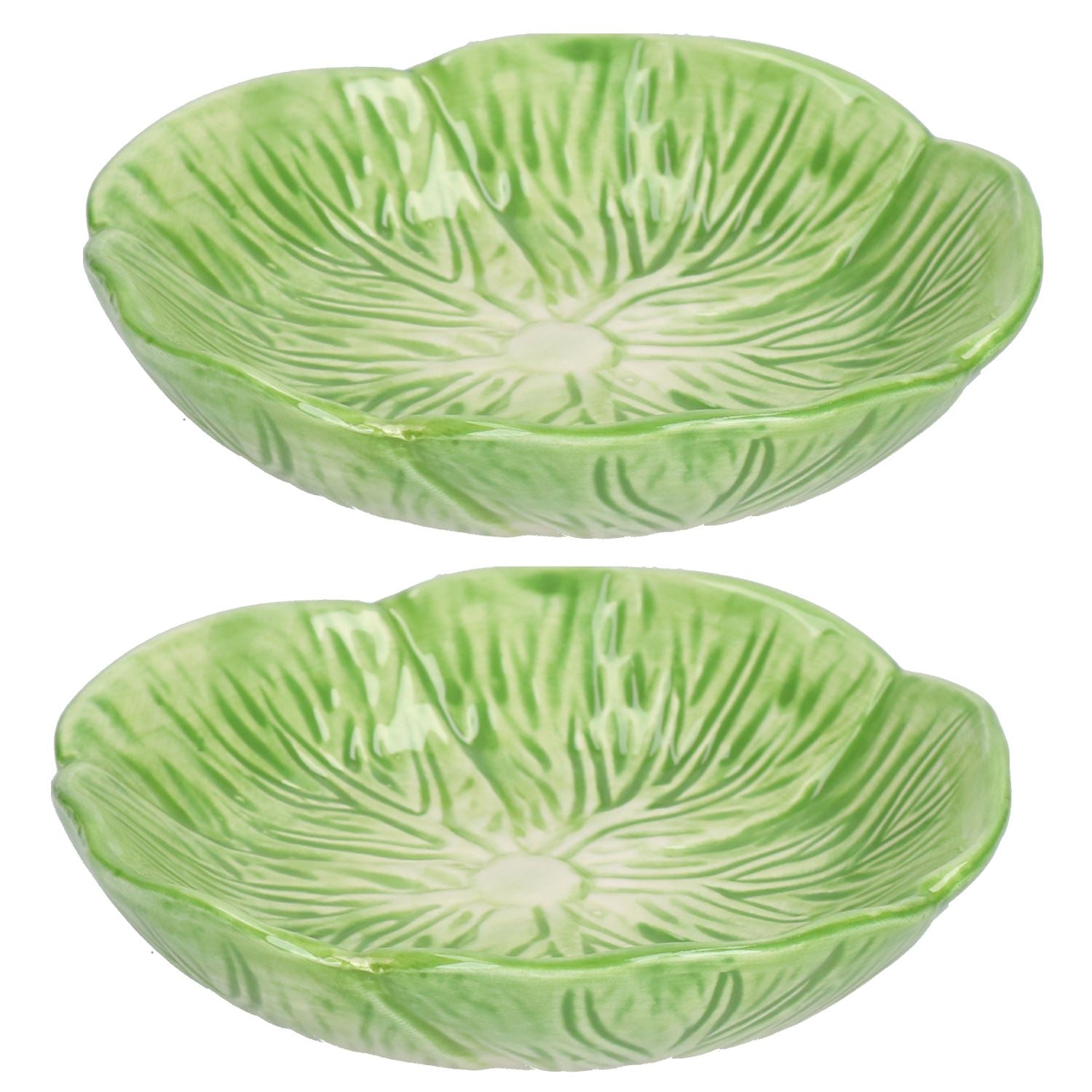 Small Animals Small Lettuce Green Leaf  & Carrot Feeding Bowl Treat Pots