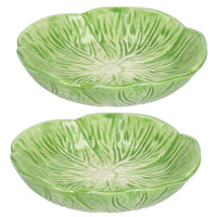 Small Animals Small Lettuce Green Leaf  & Carrot Feeding Bowl Treat Pots